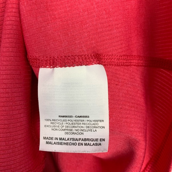 Nike Ribbed Racerback Hot Pink Stretch Tank Top S - Picture 7 of 7